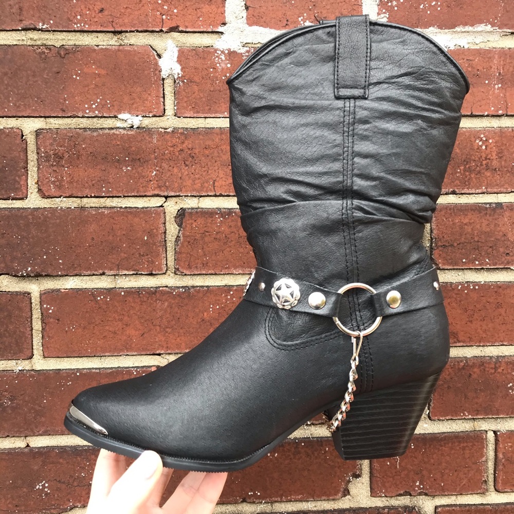New Dingo Real Leather Cowgirl Boots